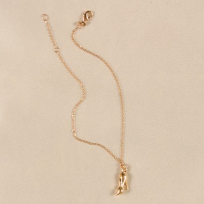 Begin the Beguine - Gold High Heel Wrist/Ankle Chain