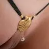 Birth of Venus - Labia G-String Jewelry with Clit Pearl