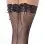 Black Fishnet Lace Up Stocking