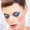 Black-Blue-Green Rhinestone Eyelashes