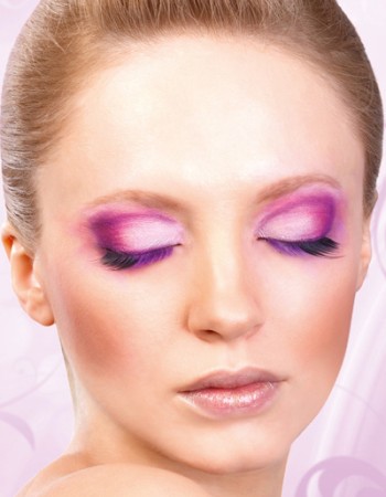 Black-Purple Deluxe Eyelashes