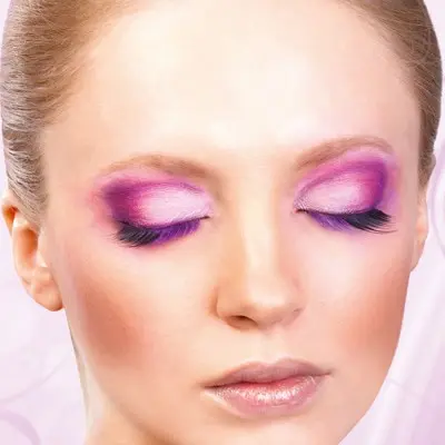 Black-Purple Deluxe Eyelashes