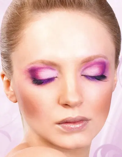 Black-Purple Deluxe Eyelashes