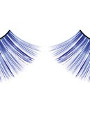 Blue Glitter Eyelashes