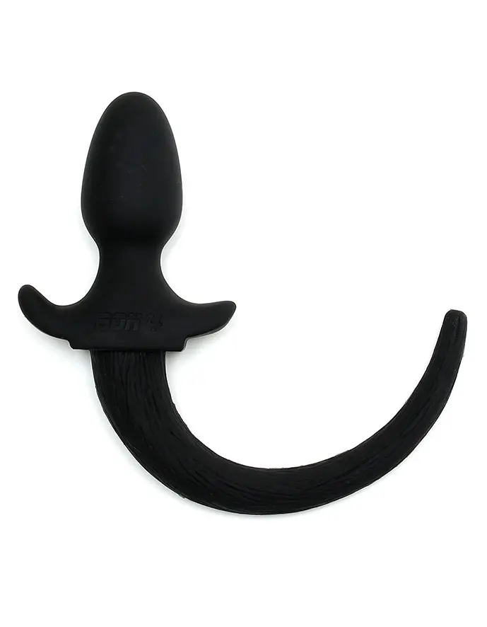 Bon4 Dog Puppy Tail Butt Plug For Doggie Play