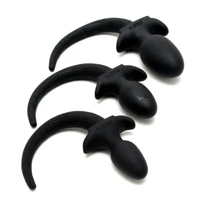 Bon4 Dog Puppy Tail Butt Plug For Doggie Play