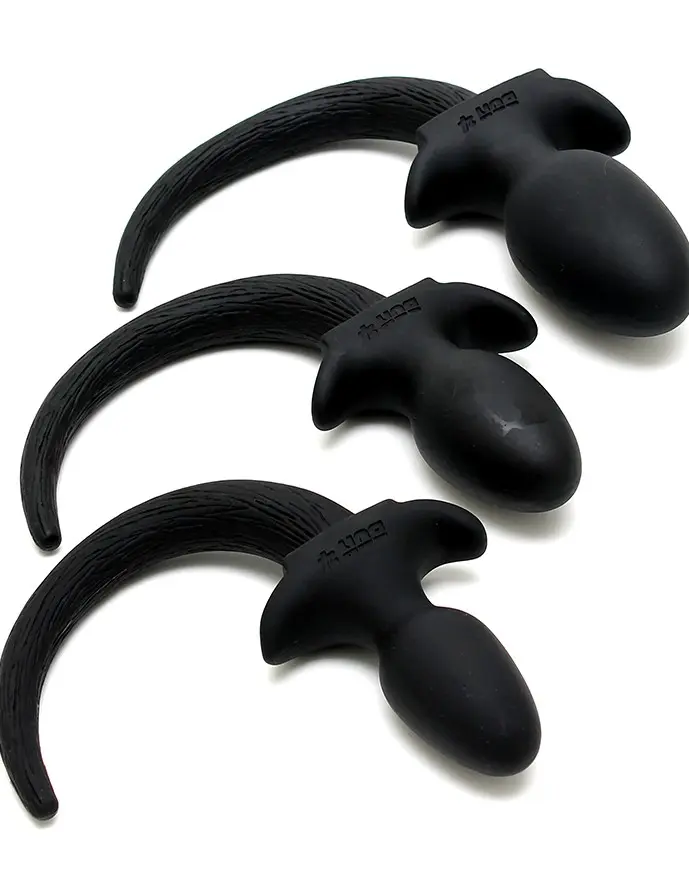 Bon4 Dog Puppy Tail Butt Plug For Doggie Play