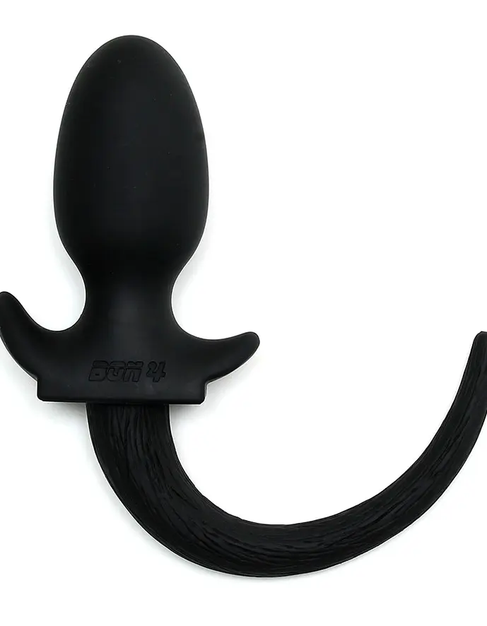 Bon4 Dog Puppy Tail Butt Plug For Doggie Play