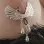 Borderline - Women's Non-Piercing Silver Wings of Desire Nipple Jewelry