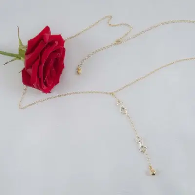 Breena - Pendant Waist Chain in Gold