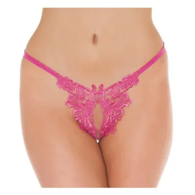 Broken Heart - Open Crotch G-String Panty