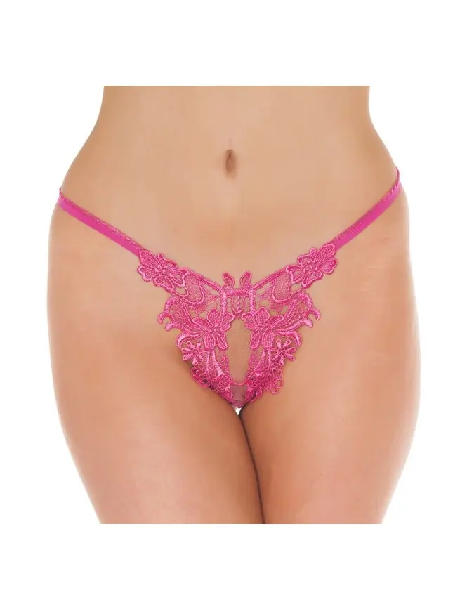 Broken Heart - Open Crotch G-String Panty