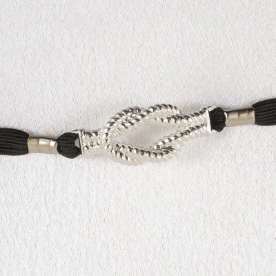Buccaneer - Nautical Knot Penis Band in Silver