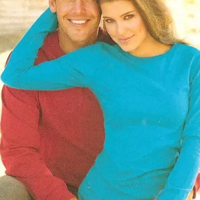 Buff 'N Beautiful - Junior Sheer Jersey Tee Long Sleeve