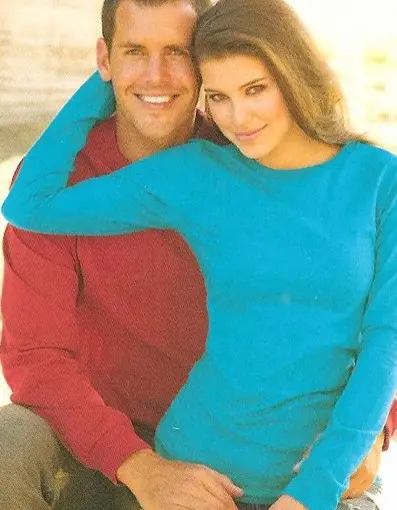 Buff 'N Beautiful - Junior Sheer Jersey Tee Long Sleeve
