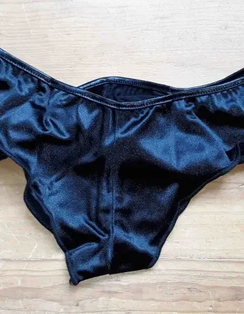 Burning Love - Satin Ruffle Panties