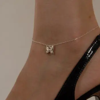 Silver Butterflies of Summer Wrist or Ankle Bracelet