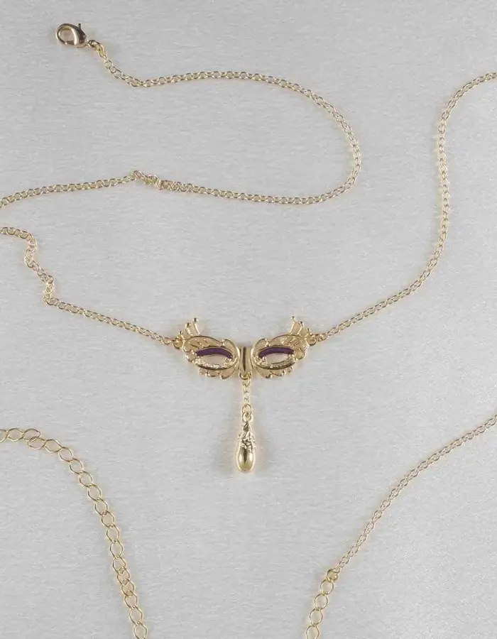 A Dreamed of City - Gold Venetian Love Mask Waist Chain