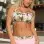 Camo Surf Girl Swimsuit Bottom