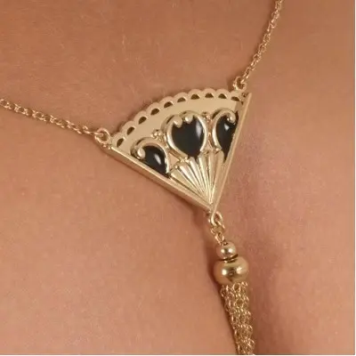 Carmen - Gypsy Waist Chain in 24 Carat Gold