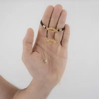 Carrick Bend - Gold Sailor Knot Penis Band
