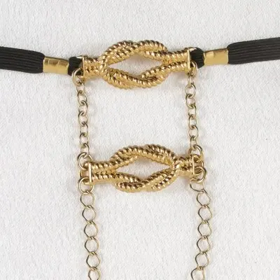 Carrick Bend - Gold Sailor Knot Penis Band