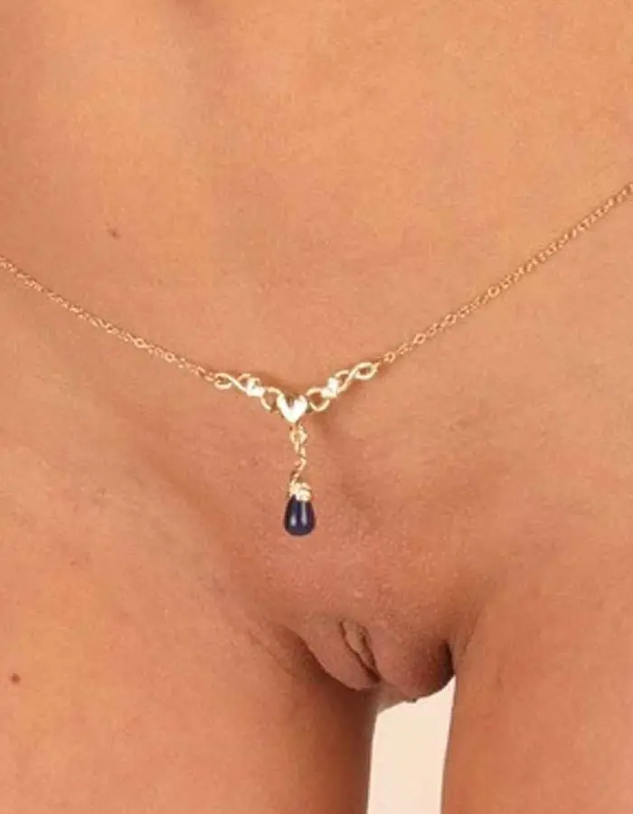 Ceres - Gold Waist Chain with Maple Charm and Stone Pendants