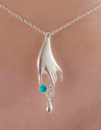 Chakras Reiki - Silver Waist Chain and Gracious Pendant