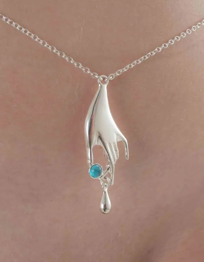Chakras Reiki - Silver Waist Chain and Gracious Pendant