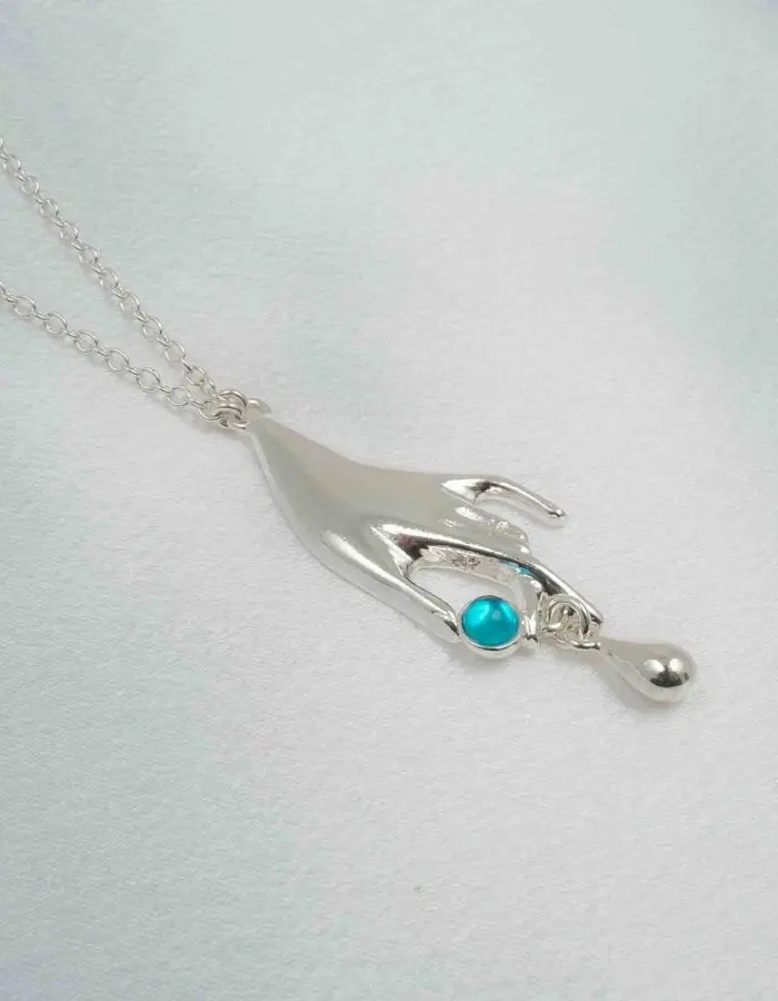 Chakras Reiki - Silver Waist Chain and Gracious Pendant