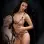 Chastity - Nude Tulle Embroidered Body Suit