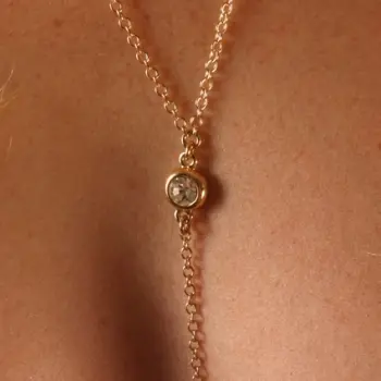 Chimalmat - Neck/Waist Chain Dragonfly With Gems