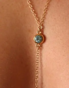 Chimalmat - Neck/Waist Chain Dragonfly With Gems