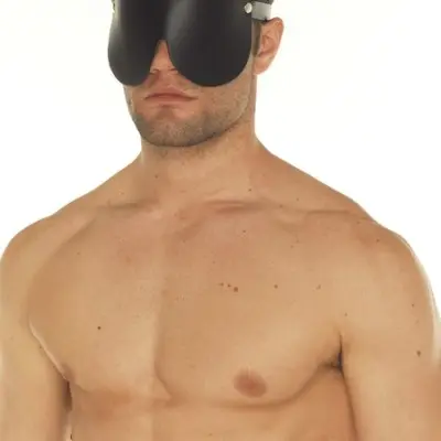 Classic Leather Blindfold