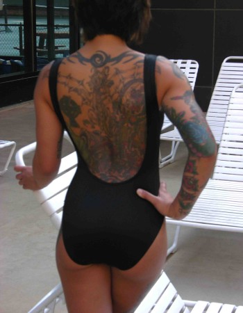 Classic One Piece Tank Swimsuit - Black XS