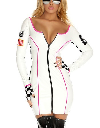 Clutch Cutie Sexy Racer Costume