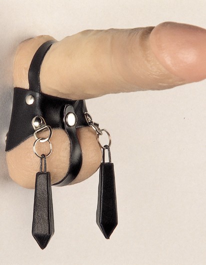 Cock and Ball Separator With Straps
