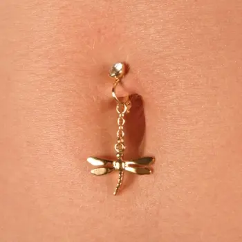 Colel Cab - Dragonfly Non-Piercing Navel Clip