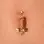 Colel Cab - Dragonfly Non-Piercing Navel Clip