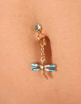Colel Cab - Dragonfly Non-Piercing Navel Clip