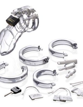 Complete Penis Chastity Set