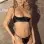 Convent School - Leather 1/4 Open Cup Bra with Rivets