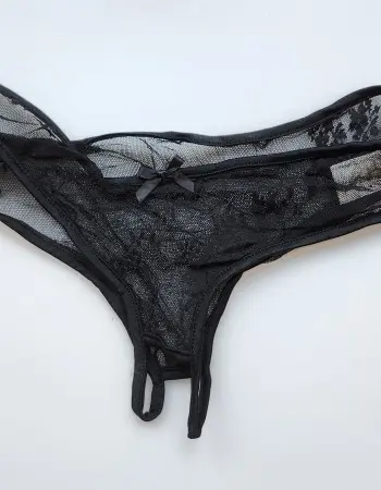 My Heart's My Own - Sexy Crotchless Lace Panties
