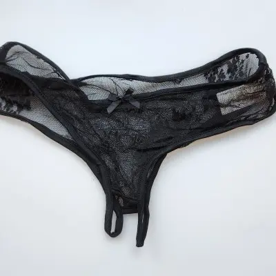My Heart's My Own - Sexy Crotchless Lace Panties