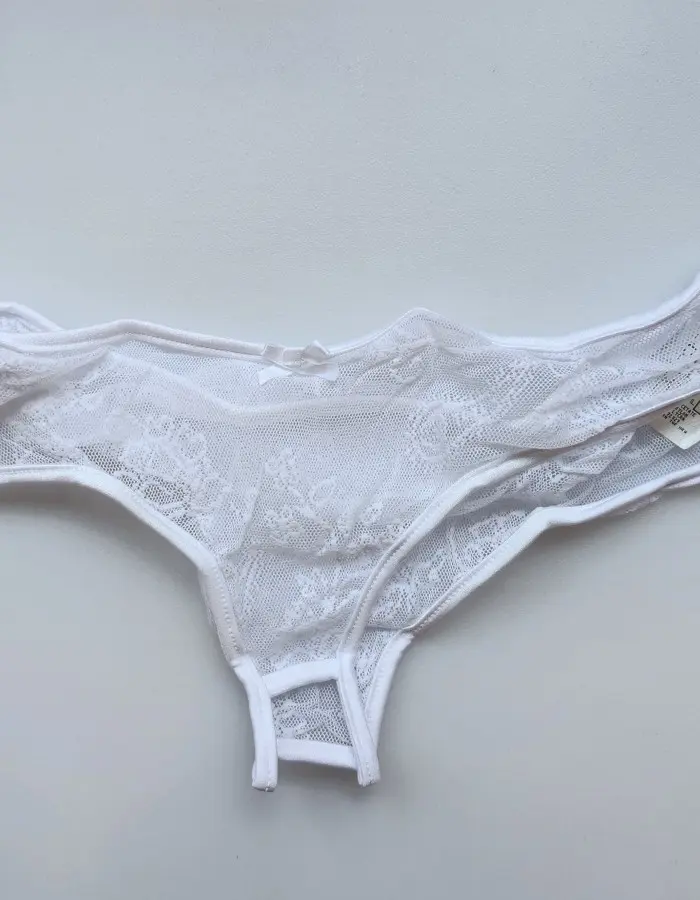 My Heart's My Own - Sexy Crotchless Lace Panties