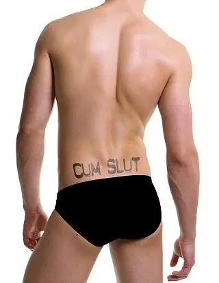 Cum Slut Temporary Tattoo Pack of Four