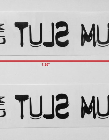 Cum Slut Temporary Tattoo Pack of Four