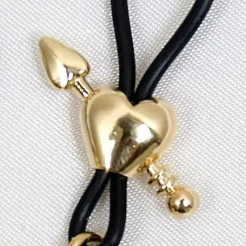 Cupid's Arrow - Gold Nipple Rings