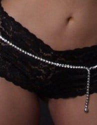 Large Stone Belly Chain