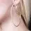 Closed Hoop Earrings